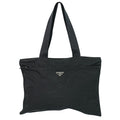 Prada Nylon Shoulder Bag Tote Black