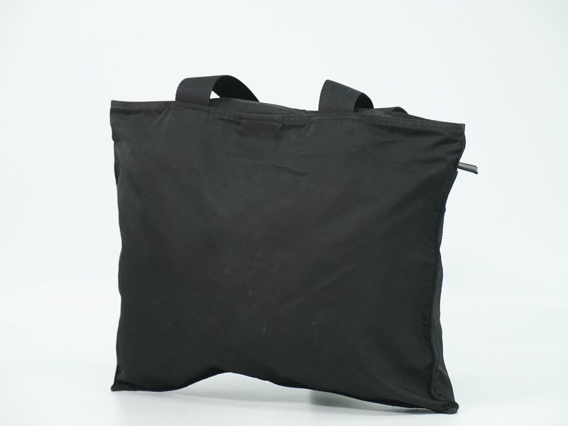 Prada Nylon Shoulder Bag Tote Black