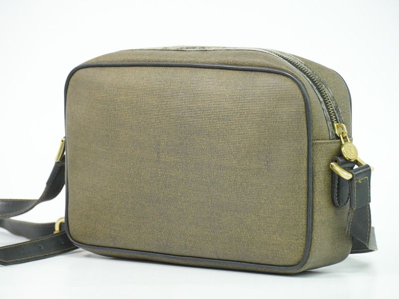 Fendi Shoulder Bag Pochette Brown