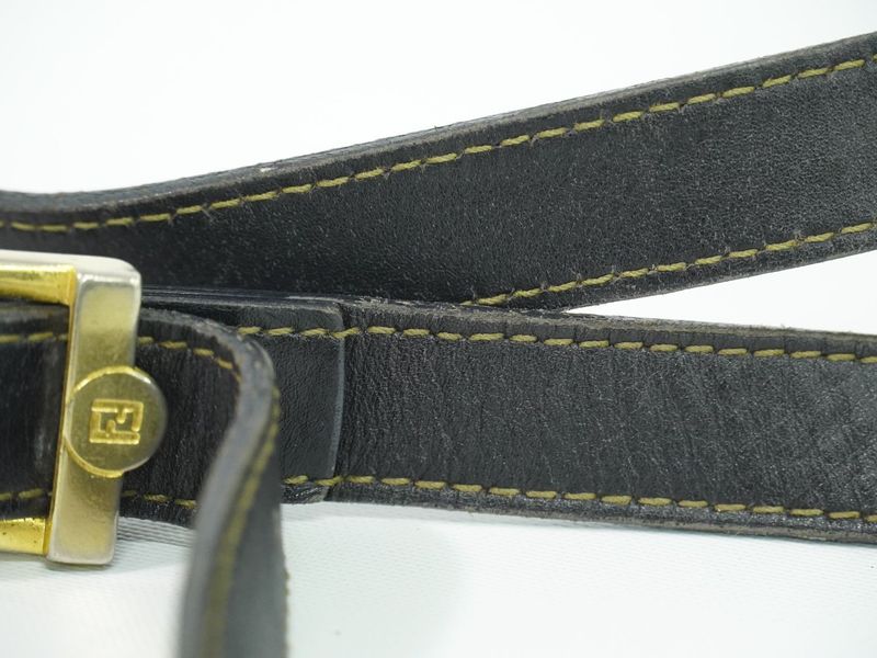 Fendi Shoulder Bag Pochette Brown
