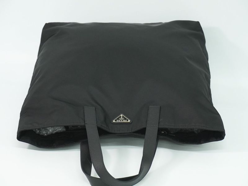 Prada Nylon Tote Black