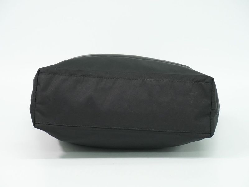 Prada Nylon Shoulder Bag Tote Black
