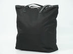 Prada Nylon Shoulder Bag Tote Black