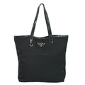Prada Nylon Shoulder Bag Tote Black