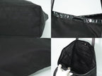 Prada Nylon Shoulder Bag Tote Black