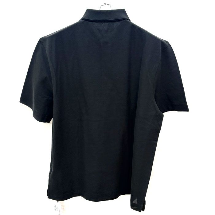 Hermes Piqures Sellier Polo Shirt Black