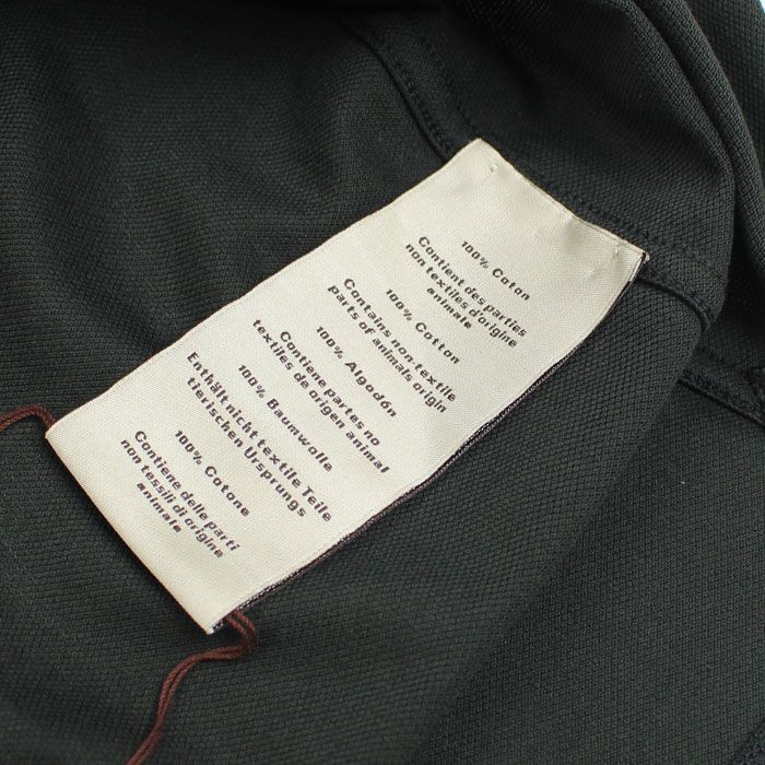 Hermes Piqures Sellier Polo Shirt Black