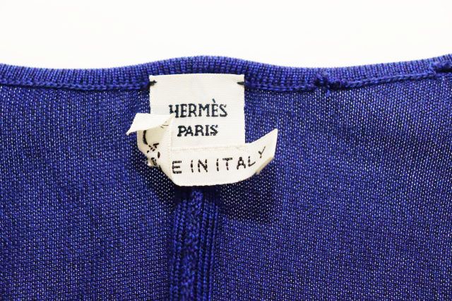 Hermes All in One Sleeveless Waist Belt Blue Aa