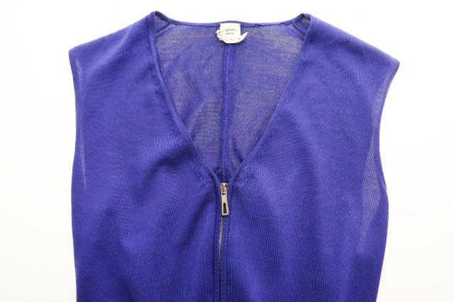 Hermes All in One Sleeveless Waist Belt Blue Aa