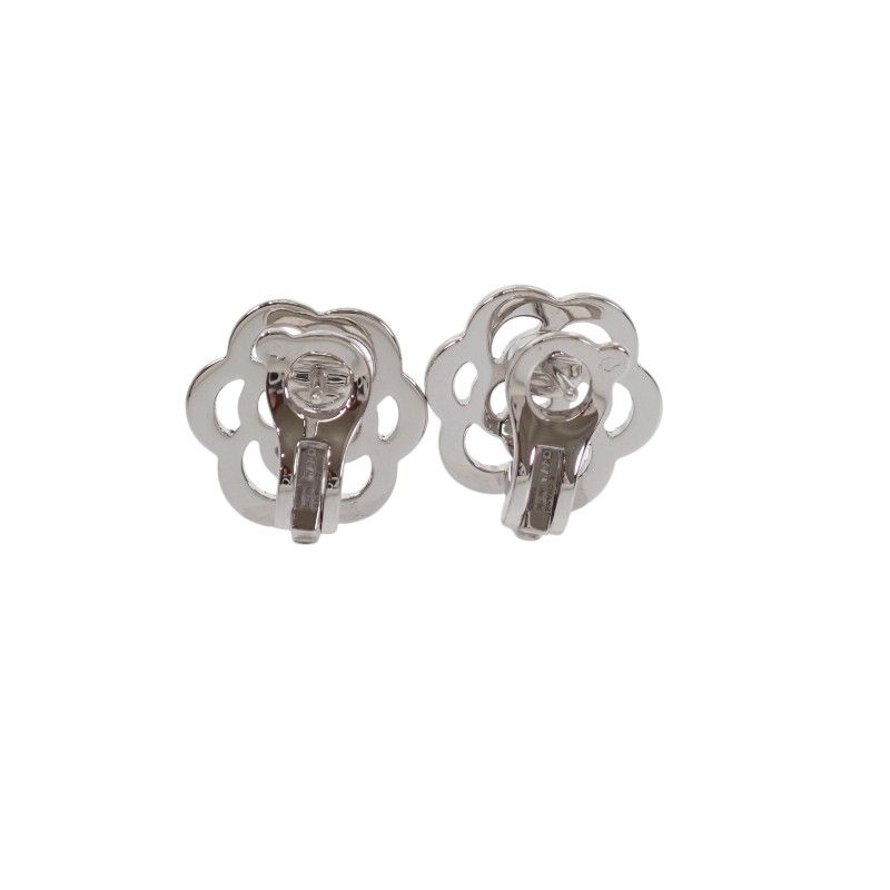 Chanel Camellia Collection Earrings Gold 18K Diamond To Your Ears