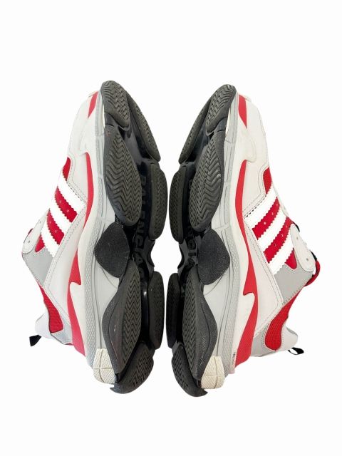 Balenciaga Adidas Triple S Sneakers 27.5 Gray Red