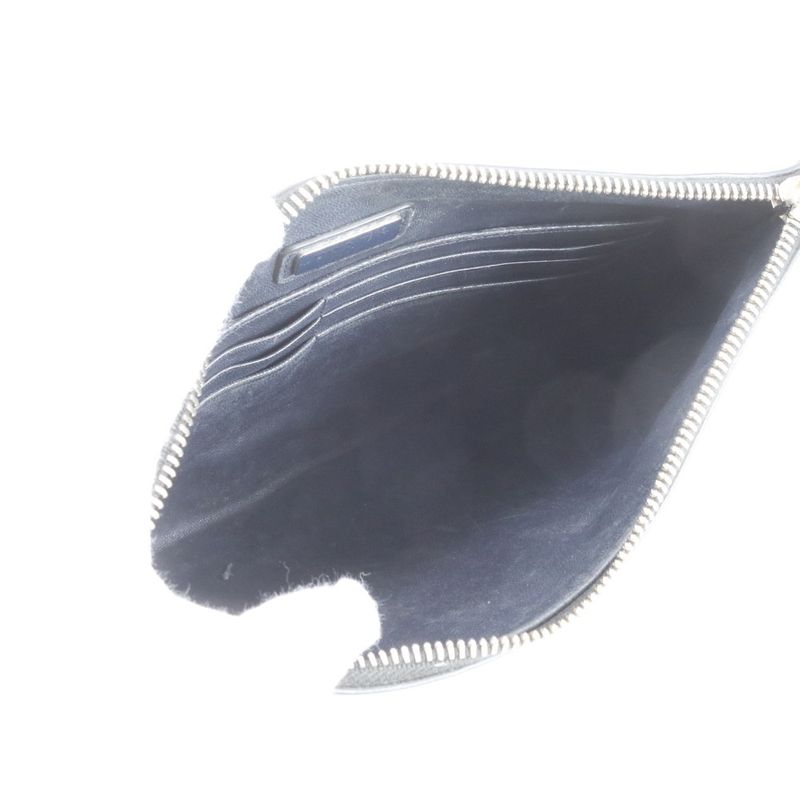 Prada Saffiano Leather Clutch Pouch Commuting Business
