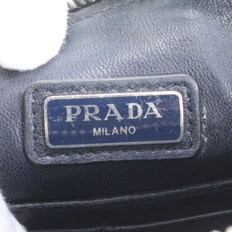 Prada Saffiano Leather Clutch Pouch Commuting Business