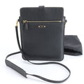 Fendi Leather Shoulder Bag Crossbody Black