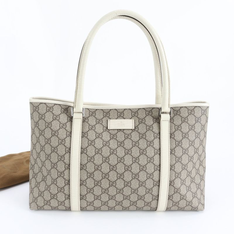 Gucci GG Supreme Leather Tote Shoulder