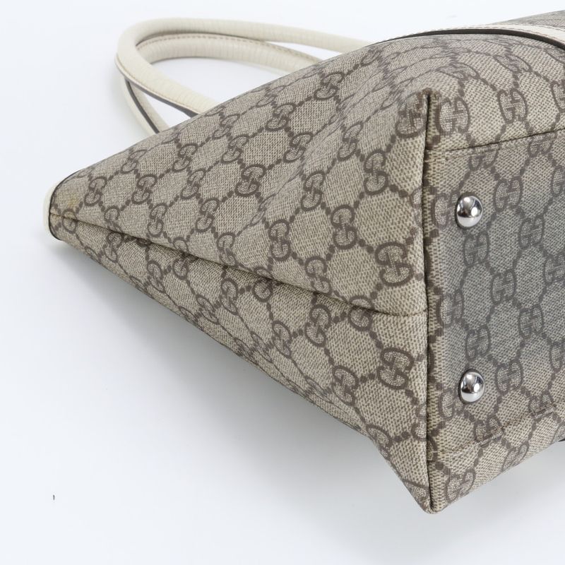 Gucci GG Supreme Leather Tote Shoulder