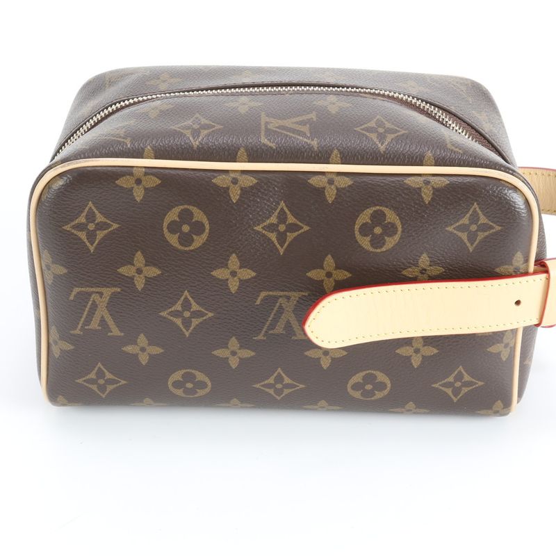Louis Vuitton Monogram Rocker Dopp Kit Travel Pouch Second Rem
