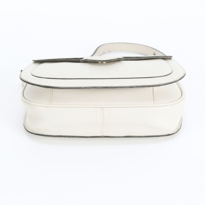 Saint Laurent Yves YSL Leather 2-Way Shoulder Bag