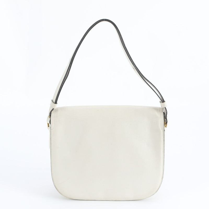 Saint Laurent Yves YSL Leather 2-Way Shoulder Bag