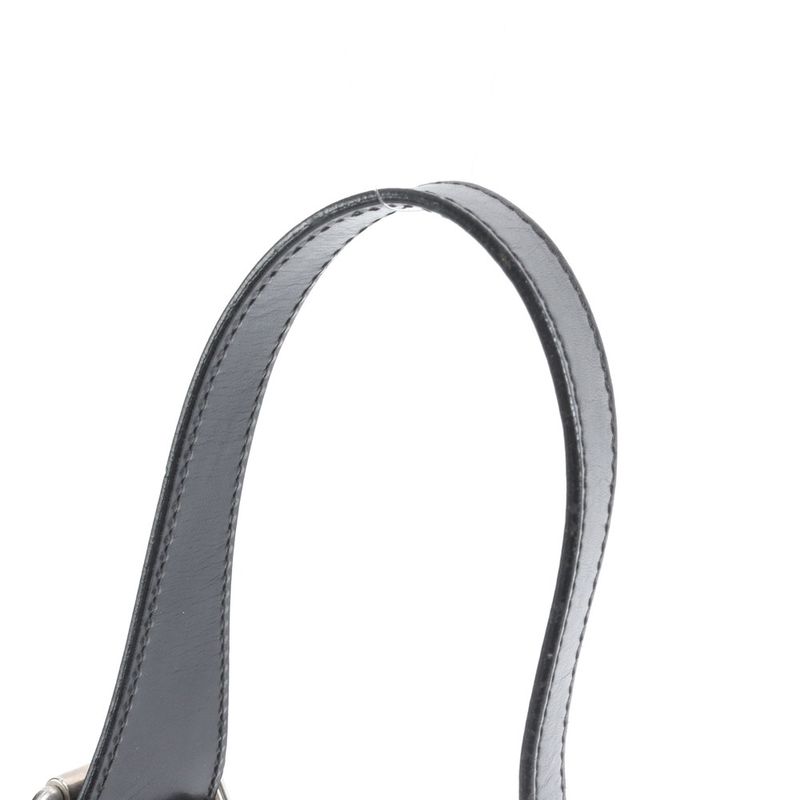 Fendi Leather Shoulder Bag Tote Hand Black Rem