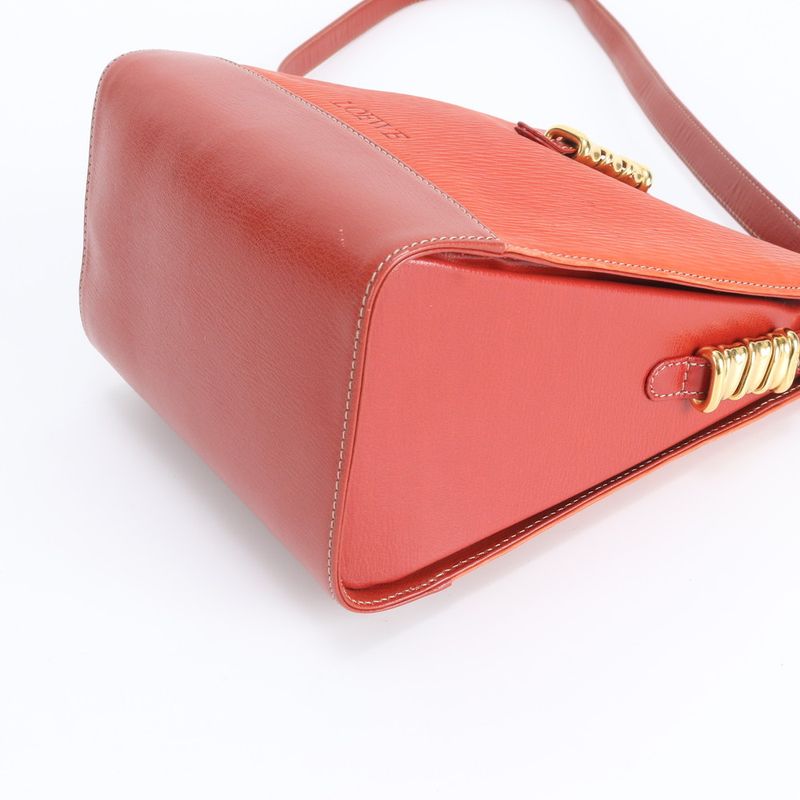Loewe Vintage Velazquez Leather Shoulder Bag