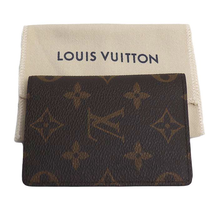 Louis Vuitton Organizer de Poche Monogram Card Case Brown