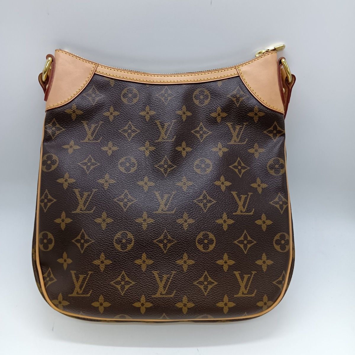 Louis Vuitton Monogram Odeon PM Shoulder Bag Brown — view 2