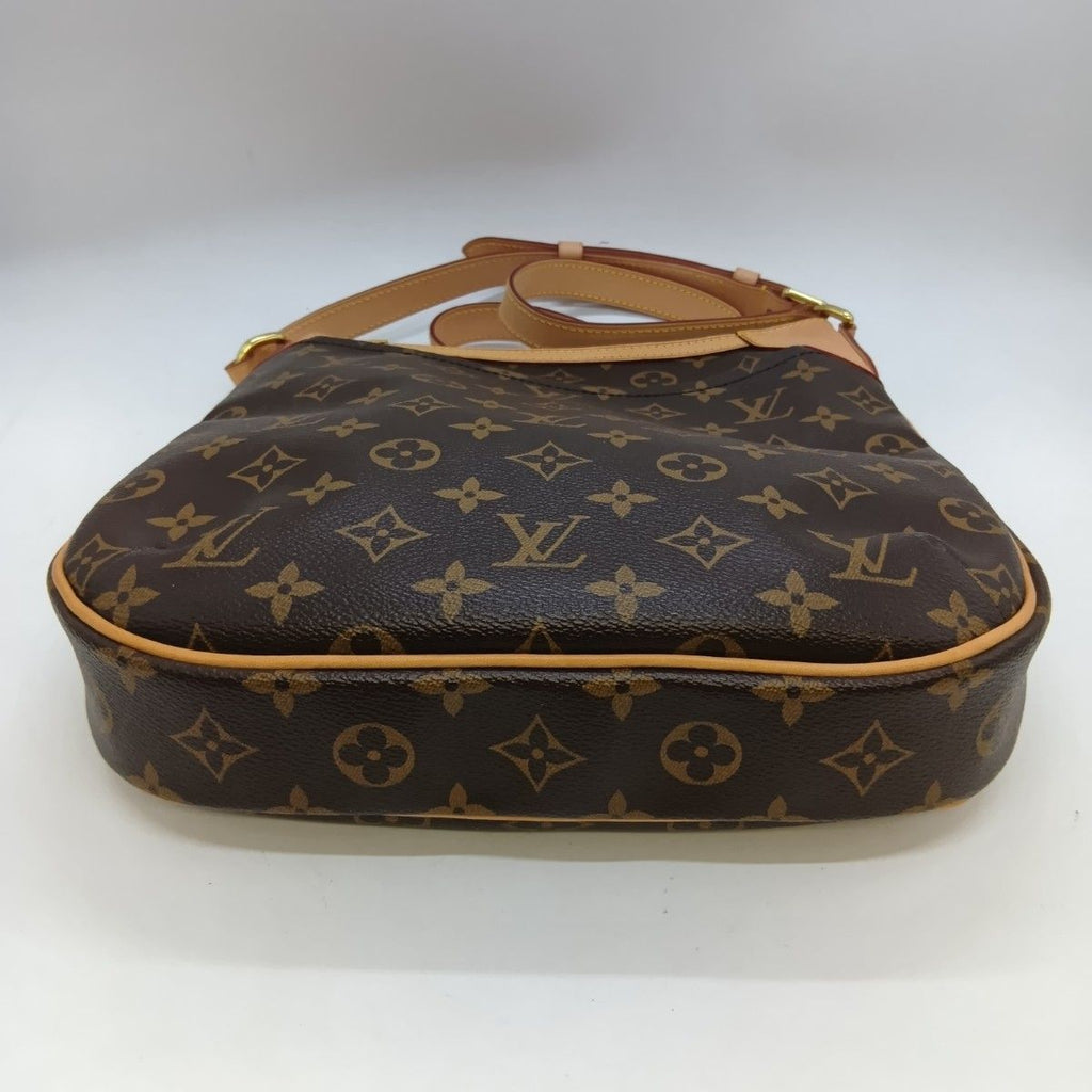 Louis Vuitton Monogram Odeon PM Shoulder Bag Brown — view 3