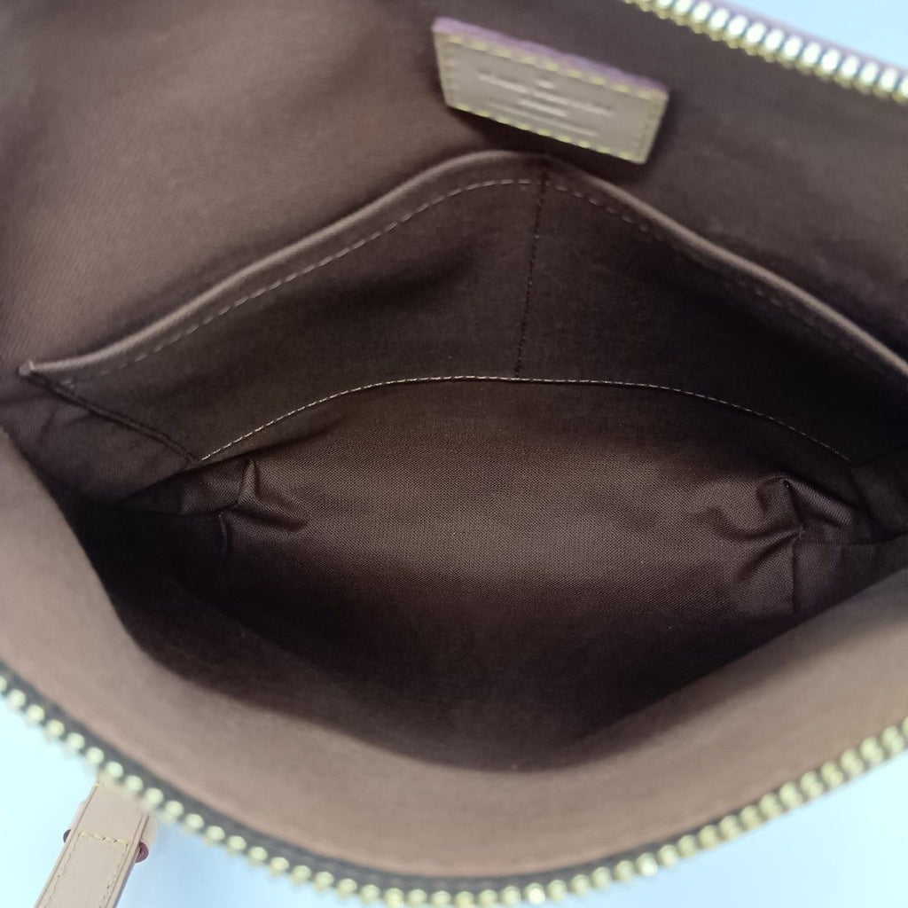 Louis Vuitton Monogram Odeon PM Shoulder Bag Brown — view 9