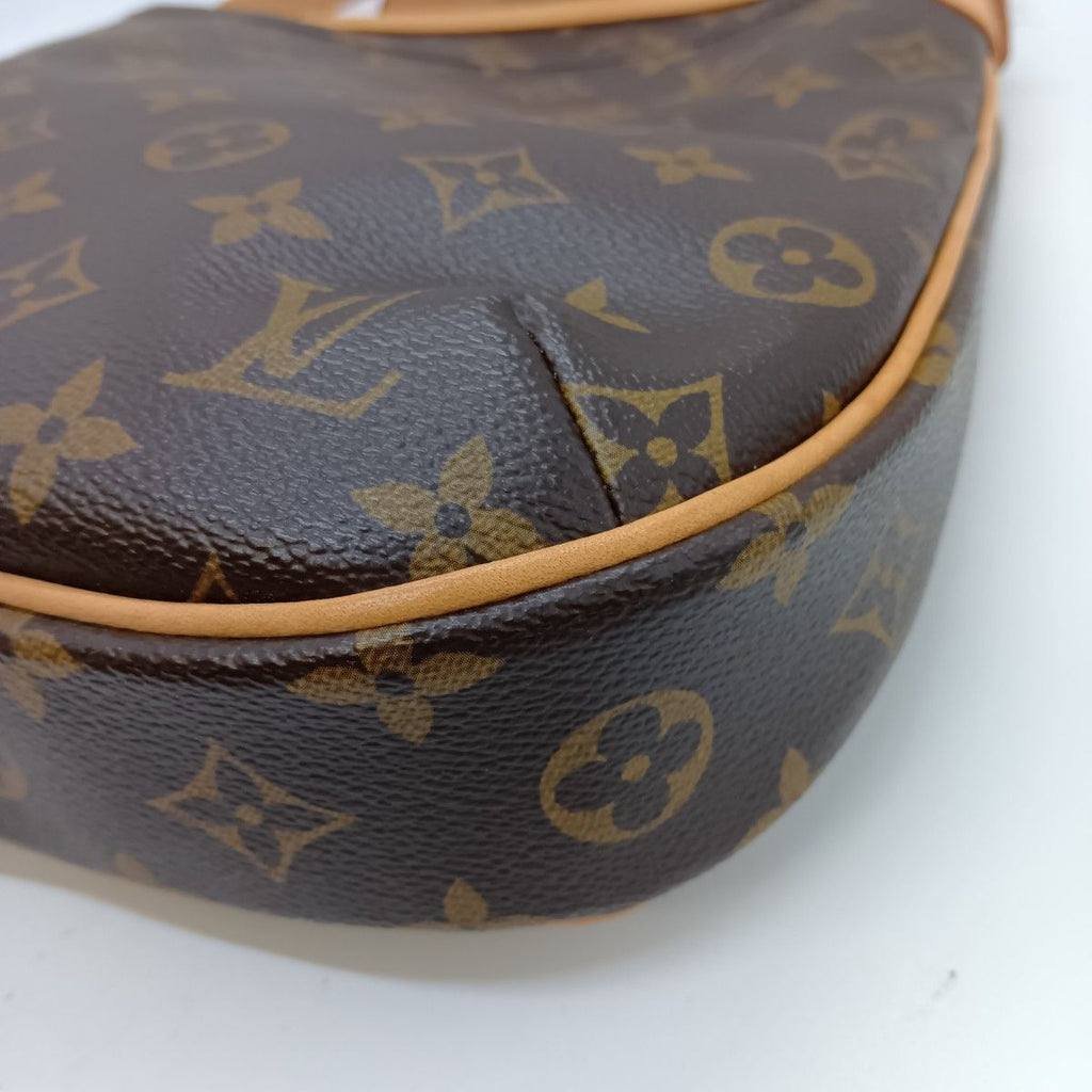 Louis Vuitton Monogram Odeon PM Shoulder Bag Brown — view 4