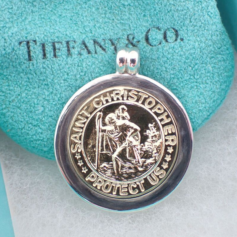 Tiffany & Co 925 750 St Christopher Pen Top
