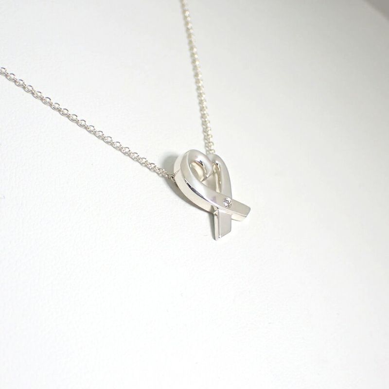Tiffany & Co 925 Loving Diamond Pendant