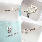 Tiffany & Co 925 Loving Diamond Pendant