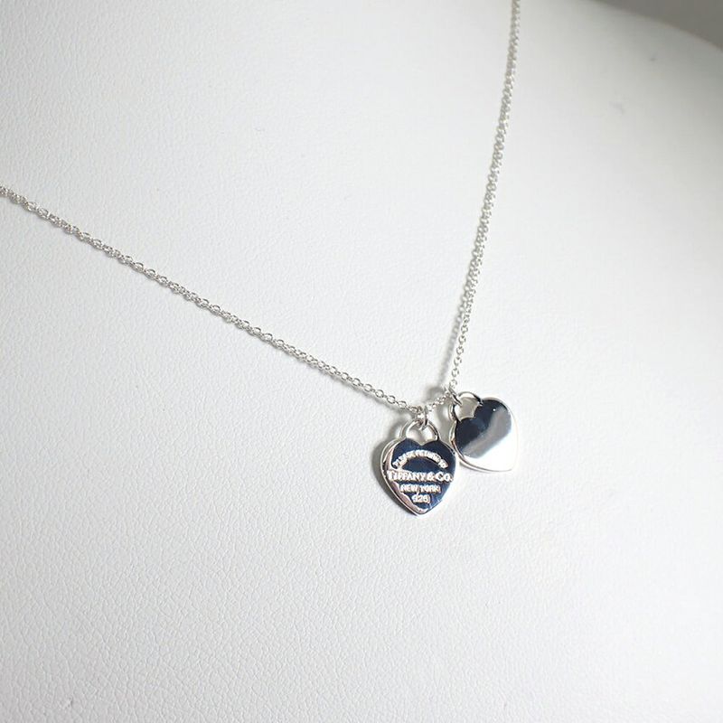 Tiffany & Co 925 Return to Double Pendant