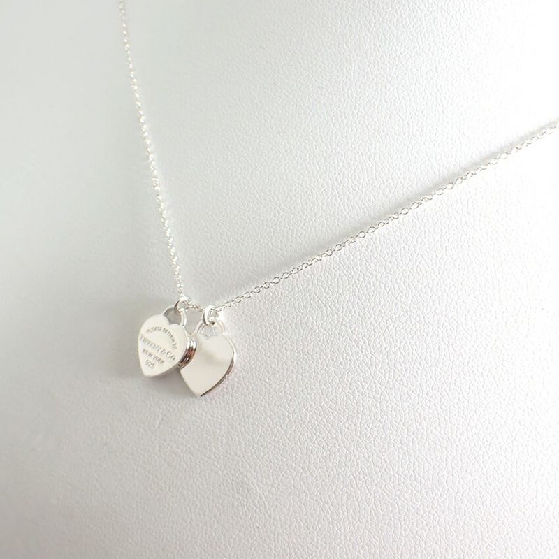 Tiffany & Co 925 Return to Double Pendant