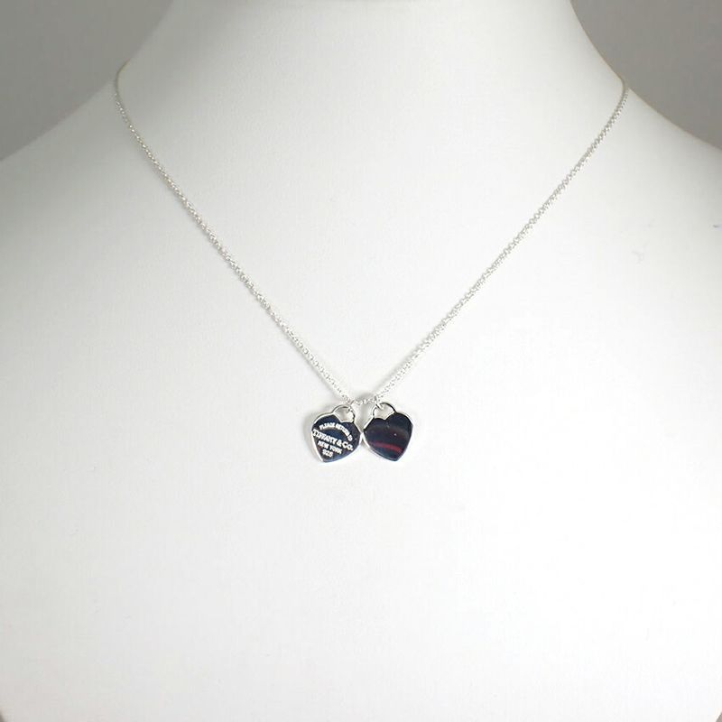 Tiffany & Co 925 Return to Double Pendant