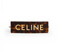 Celine Hairpin Hair Slide Tortoiseshell Pattern
