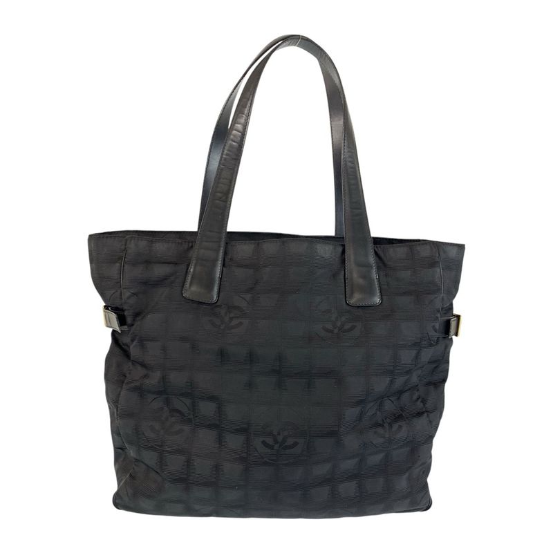 Chanel New Travel CC Logo Leather