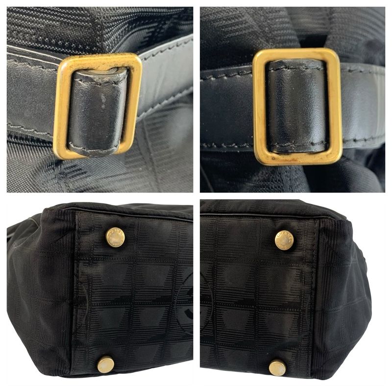 Chanel New Travel CC Logo Leather