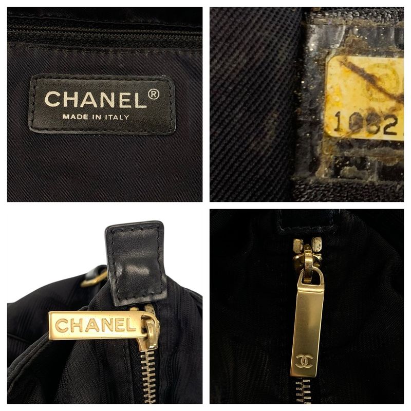 Chanel New Travel CC Logo Leather