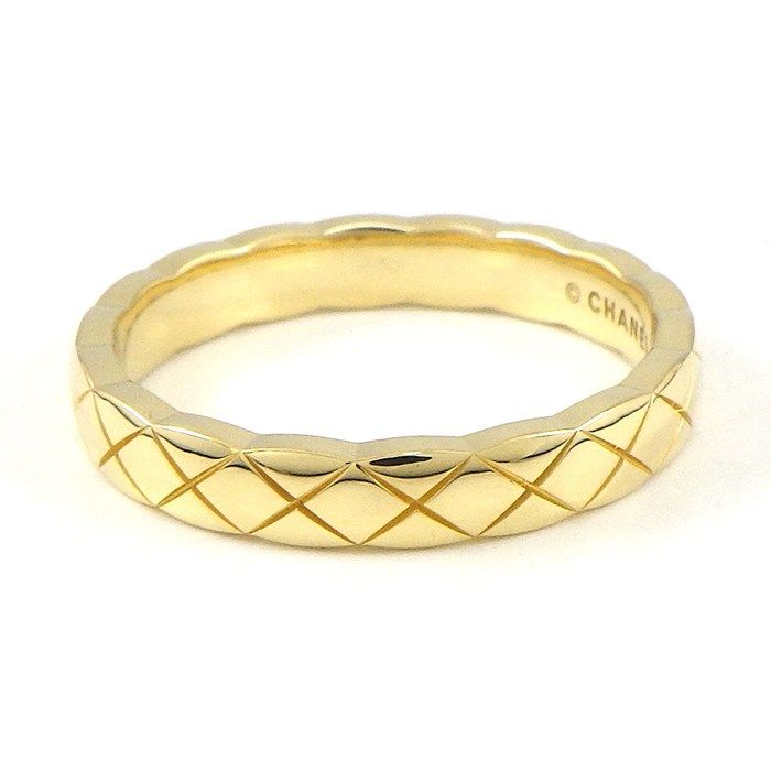 Chanel Ring Coco Crush Mini 18K Yellow Gold 53