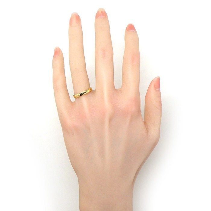Chanel Ring Coco Crush Mini 18K Yellow Gold 53