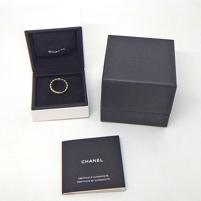 Chanel Ring Coco Crush Mini 18K Yellow Gold 53