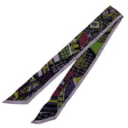 Hermes Twilly Scarf Silk Purple