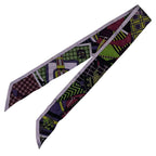Hermes Twilly Scarf Silk Purple