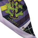 Hermes Twilly Scarf Silk Purple