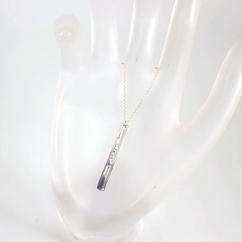 Tiffany & Co Bar Pendant Necklace