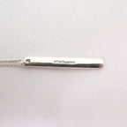 Tiffany & Co Bar Pendant Necklace