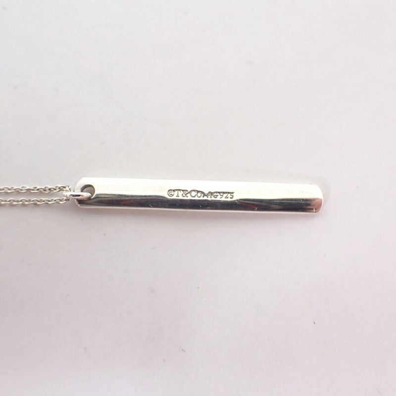 Tiffany & Co Bar Pendant Necklace