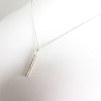 Tiffany & Co Bar Pendant Necklace